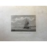 Voyage autour du monde, DUPERREY, 1826, Vue de la pointe Vénus, a Matavae, ile de tahiti