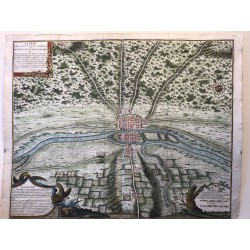 DELAMARE, traité de Police 1709, Plan de Paris
