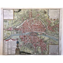 DELAMARE, traité de Police 1709, Plan de Paris