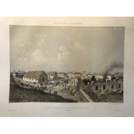 Nos souvenirs de Kil-Bouroun, lithographies de Bayot, Cicéri et Morel Fatio, 1855-1856