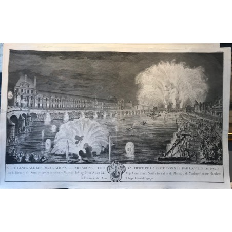 Fête de Paris, BLONDEL 1739