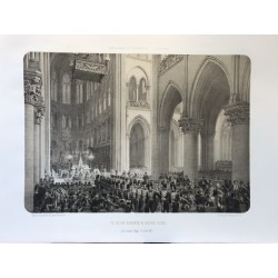 Te Deum chanté à Notre Dame en 1830