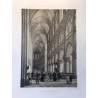 Interieur de Notre Dame, PAris dans sa Splendeur, 1861