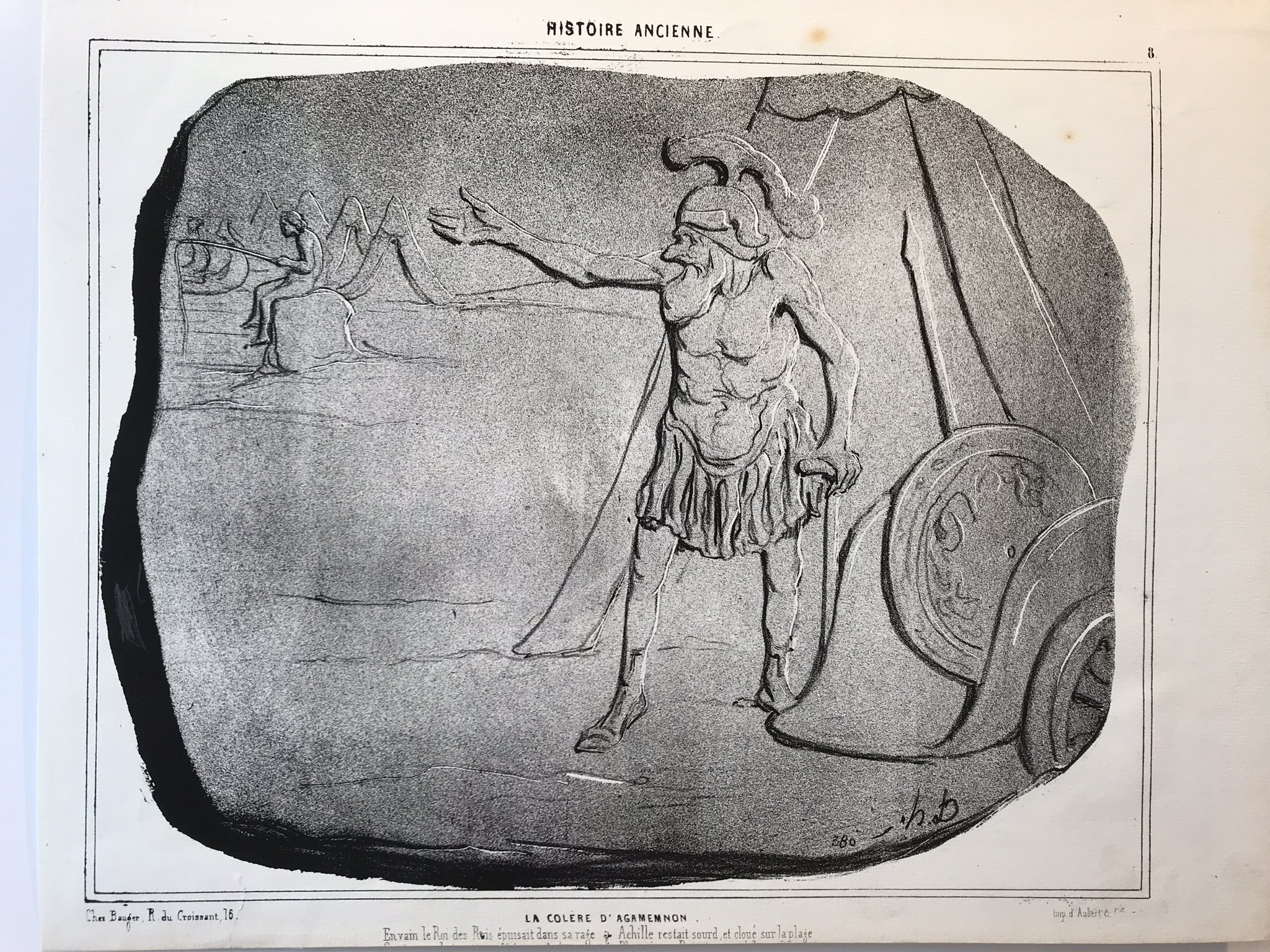 Honoré DAUMIER, Histoire Ancienne, 1841-1843