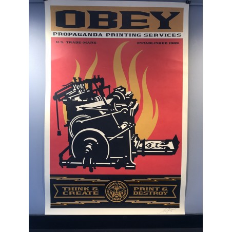Obey GIANT, Propaganda Printing Service 2019