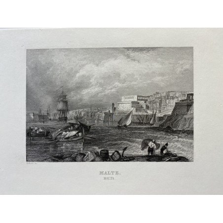 Malte, Vers 1845