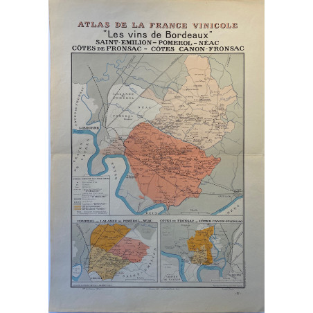 Atlas de la France Vinicole, Louis Larmat.