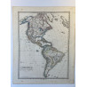 America, 1872, justus Perthes, stieler hand atlas