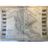 Nouvelle carte illustrée de l'Amérique du Nord, Vuillemin, 1860