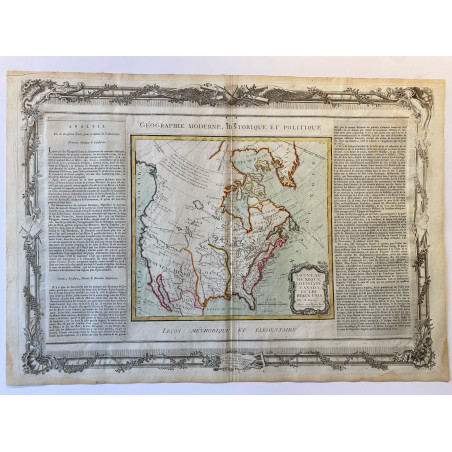 Nouveau Mexique, Louisiane, Canada et les états unis, Brion 1790.