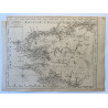 7 th chart of the coast of France, from Bréhat to Port Louis, T.Jefferys, 1761