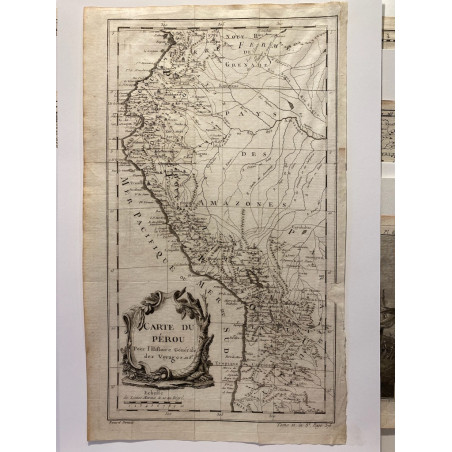 Carte du Pérou , Bellin 1746-1789.