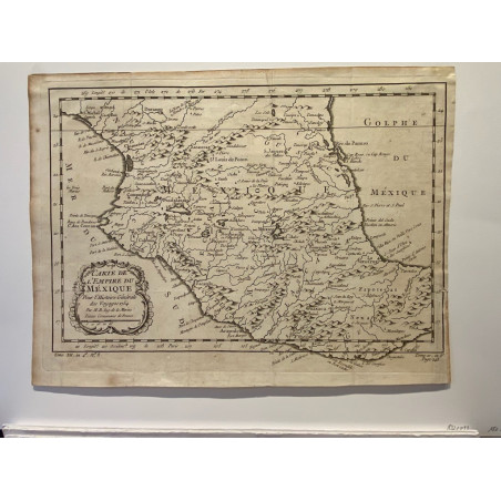 Carte du Mexique , Bellin 1746-1789.