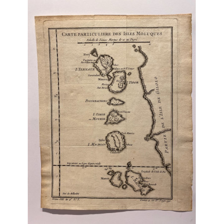 Carte des iles Moluques , Bellin 1746-1789.