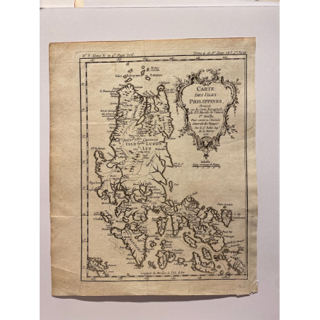 Carte des iles Phillipines , Bellin 1752.