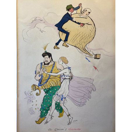 SEM, Tangoville sur mer, 1913,the Crésus's dance