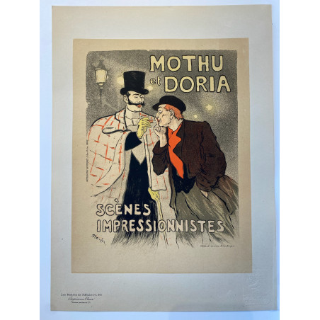 Les maitres de l'affiche, Steinlen Mothu et Doria.