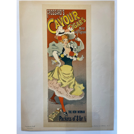Les maitres de l'affiche, Cavour cigars, Georges Meunier.