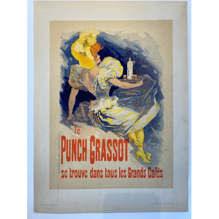 Les maitres de l'affiche, punch Grassot, Jules Cheret.