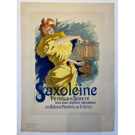 Les maitres de l'affiche, Saxoleine, Jules Cheret.