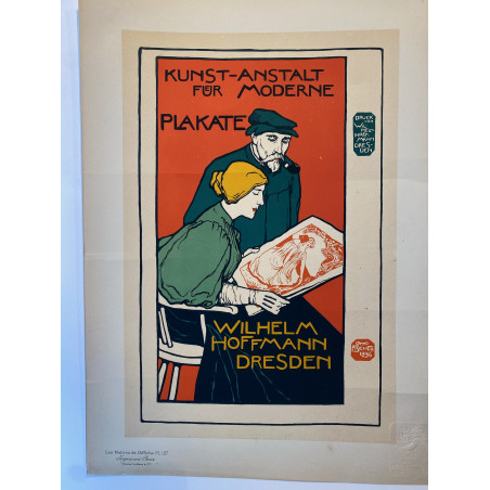 Les maitres de l'affiche, Kunst-anstalt fur moderne plakate, Otto Fischer