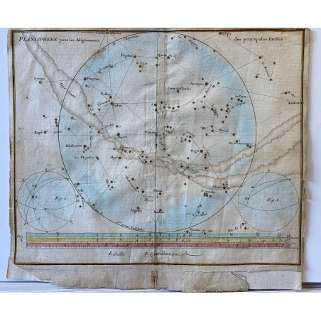 Atlas célèste de Flamsteed, 1776.